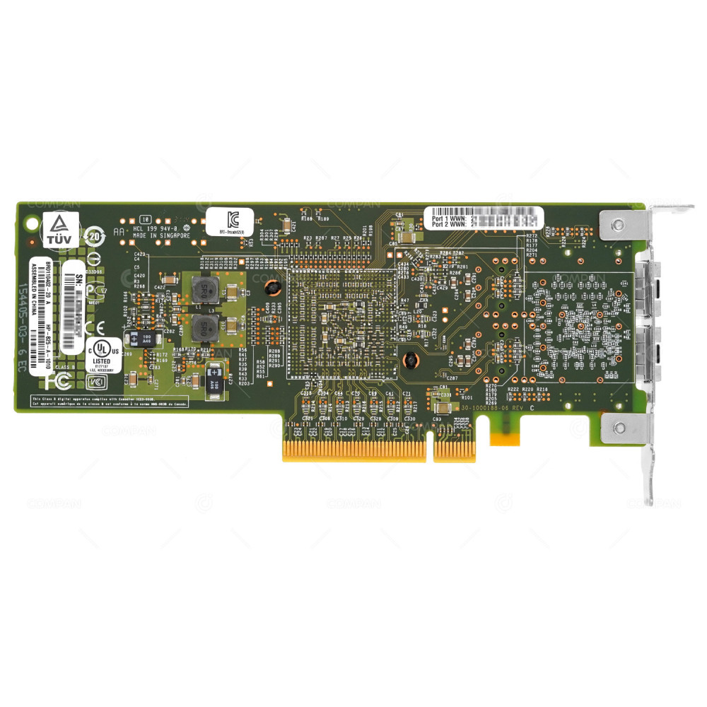 571521-002 LP HP 82B DUAL PORT 8GB FC HBA ADAPTER PCI-E LOW PROFILE